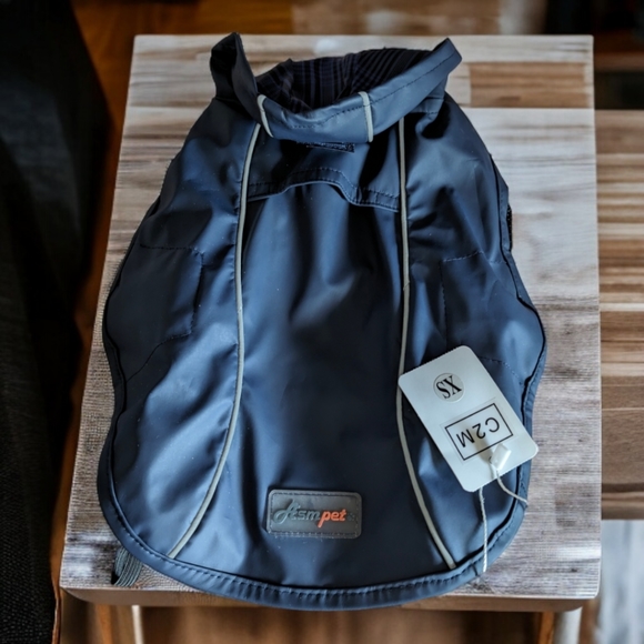 🐾 Dog Raincoat Hooded Poncho Waterproof Slicker, XS - Picture 6 of 9